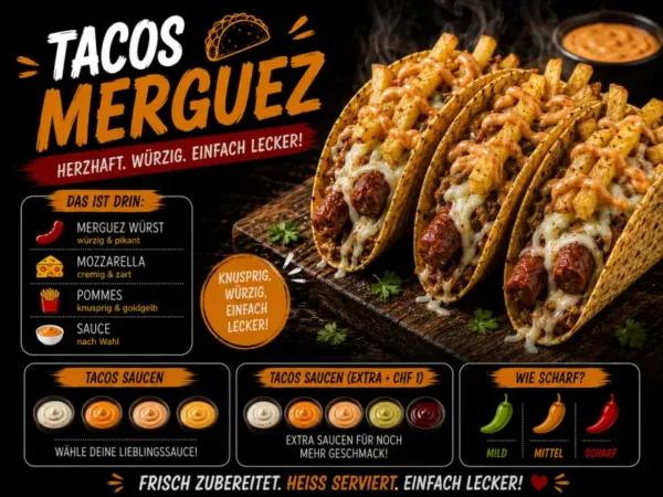 TACOS Merguez