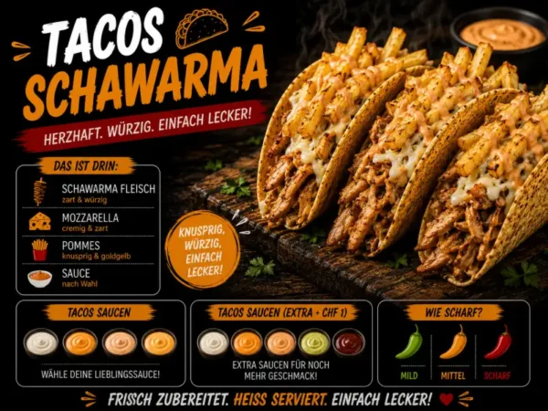 TACOS Schawarma